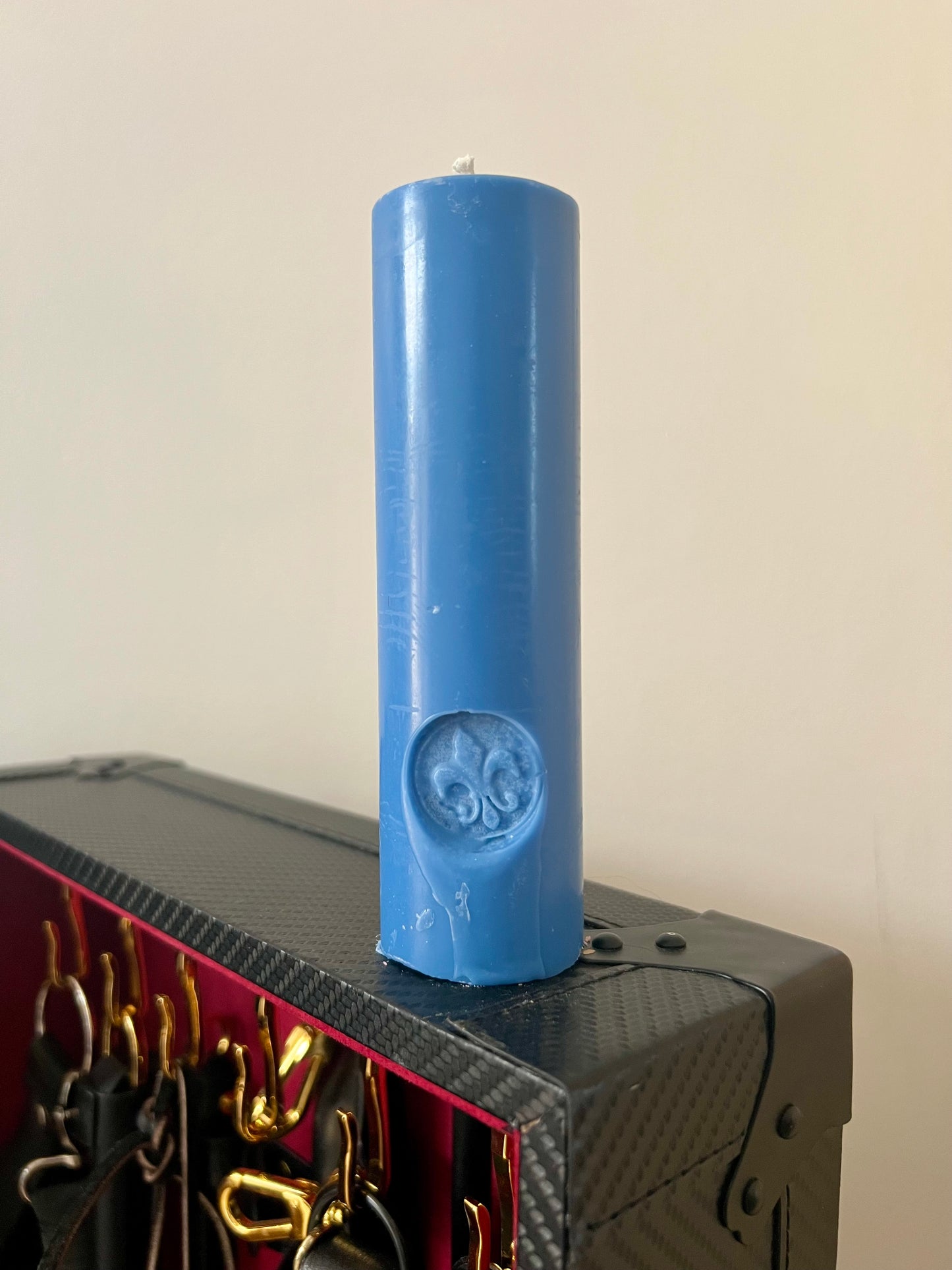 Bougies basse température - Bleu foncé