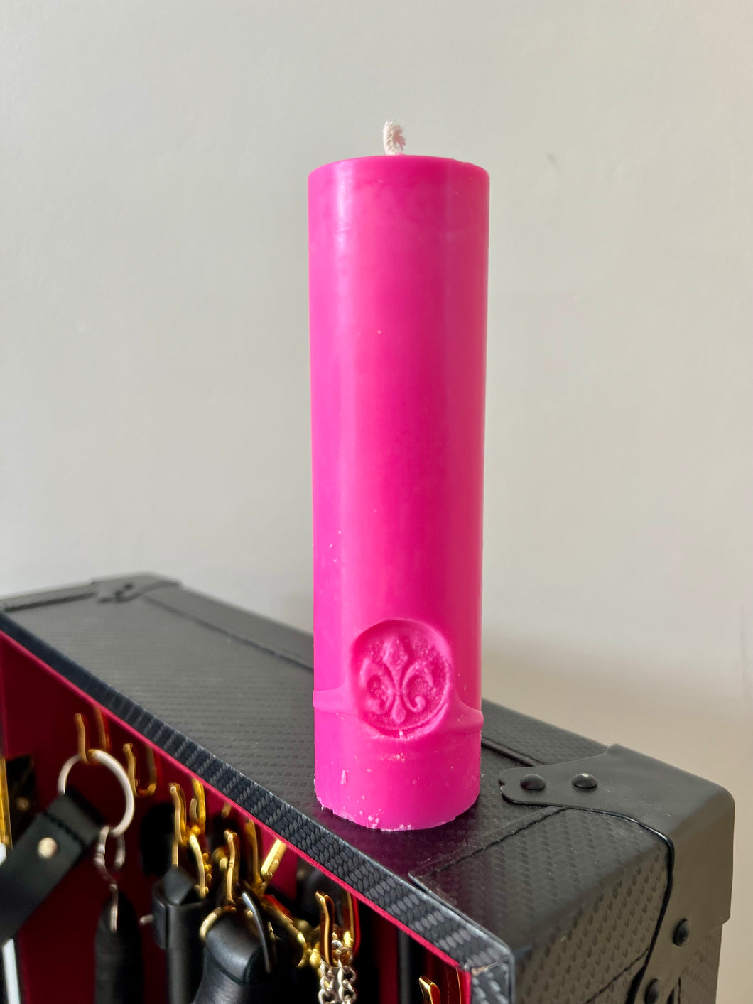 Bougies basse température - Rose fluo