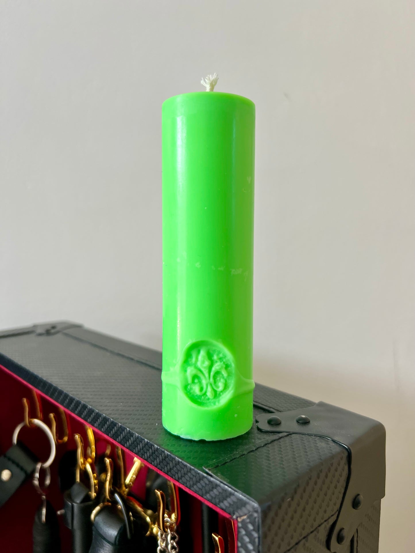 Bougies basse température - Vert Fluo