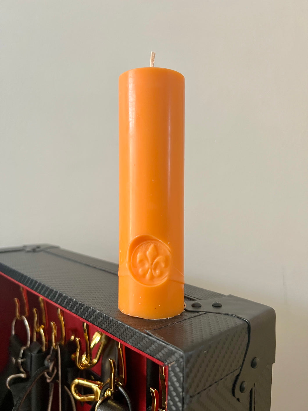 Bougies basse, température - Orange
