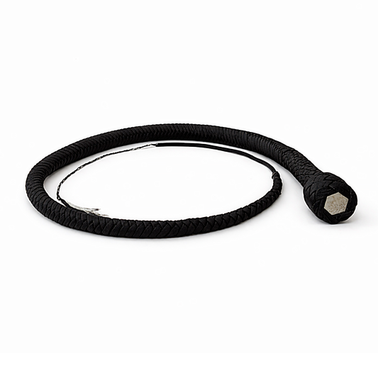 Fouet "Old Money" Noir en paracorde