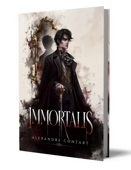 Immortalis (Relié Collector - Dédicacé et parfumé ) + Marque page Collector