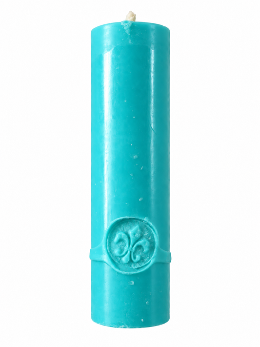Bougies basse température - Bleu clair
